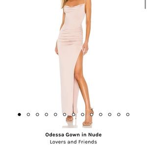 Odessa Gown in Nude - Small